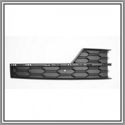 Grid Right Paraurti Black-With Fendi Headquarters-With Molding Holes SKODA Octavia-(Year 2017-2020)