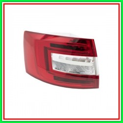 Fanale Posteriore Sinistro Senza Porta Lampada Mod 4 Porte Skoda Octavia-(Anno 2017-2020)