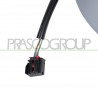 Retrovisore Destro Elettrico-Termico-Con Primer-Con Fanale-Convesso-Cromato Skoda Octavia-(Anno 2017-2020)