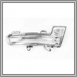 Fanale Bianco Per Retrovisore Destro-Led Skoda-Octavia-Mod. 01/17-02/20
