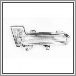 Fanale Bianco Per Retrovisore Sinistro-Led Skoda-Octavia-Mod. 01/17-02/20