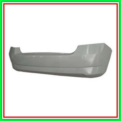 Paraurti Posteriore Grigio-Liscio Da Primerizzare-Con 3 Tracce Pdc Skoda Fabia-(Anno 2015 In Poi)