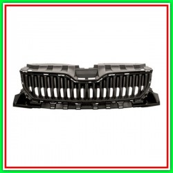 Griglia Radiatore Nera Skoda Fabia-(Anno 2015 In Poi)