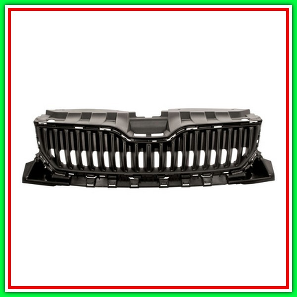 Griglia Radiatore Nera Skoda Fabia-(Anno 2015 In Poi)