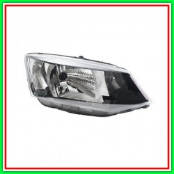 Proiettore Destro H4 Elettrico Con Motore-Con Luce Diurna-Nero Skoda-Fabia (Nj)-Mod. 08/14-06/18