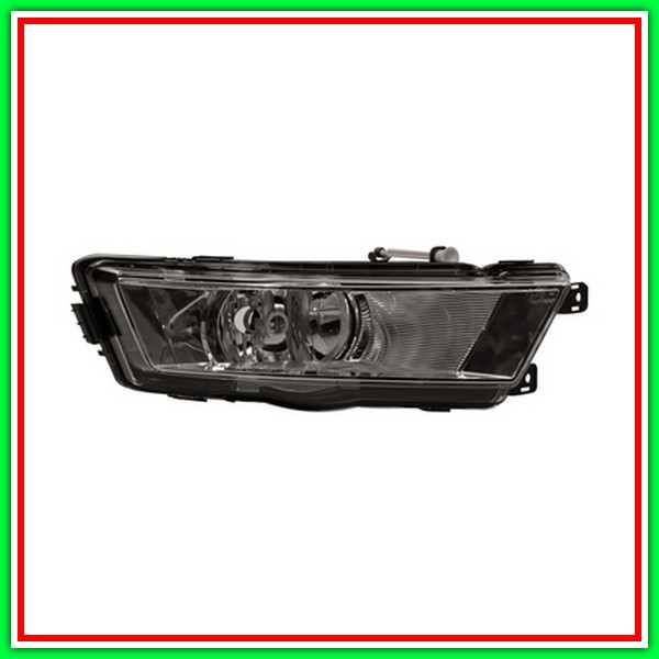 Right-Chrome Fog Light SKODA Rapid-(Year 2012-2016)