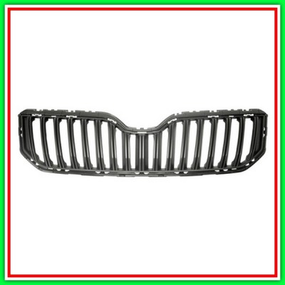 Black Radiator Grille SKODA Yeti (5L)-(Year 2013 Onwards)