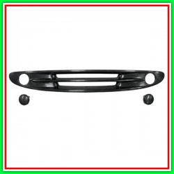 Grille Radiator Front Black Smooth SMART 450 Cabrio-(Year 2000-2007)