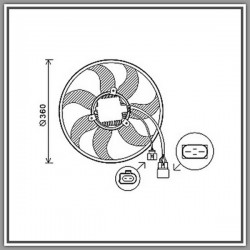 Ventola Seat Toledo-(Anno 2005-2008)
