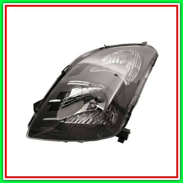 Left Projector H4 Manual Without Engine-Black SUZUKI Swift-(Year 2005-2006)
