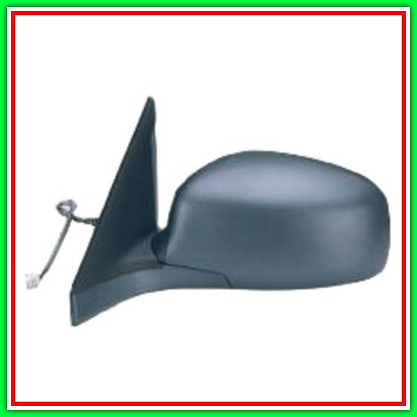 Retrovisore Sinistro Elettrico-Termico Con Primer-Convesso-Cromato 8H5P Suzuki Swift-(Anno 2005-2006)