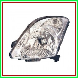Left Projector H4 Chrome-Without Motor SUZUKI Swift-(Year 2007-2010)
