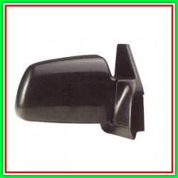 Retrovisore Destro Manuale Nero-Convesso-Cromato-Mod 3 Porte Suzuki Vitara-(Anno 1988-1992)