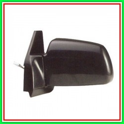 Retrovisore Sinistro Elettrico-Nero-Convesso-Cromato-Mod 3 Porte Suzuki Vitara-(Anno 1993-1996)