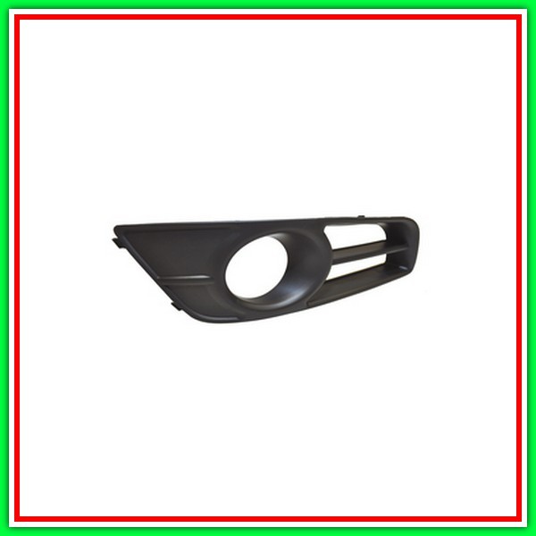 Grid Right Paraurti Nera-Con Sede Fendi TOYOTA Corolla-(Year 2004-2007)