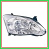 Proiettore Destro H7-H7 Elettrico-Con Motore (Versione Valeo) Toyota Corolla-(Anno 2004-2007)