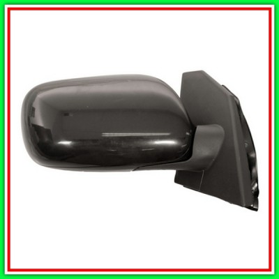 Retrovisore Destro A Cavi-Nero-Convesso Toyota Corolla-(Anno 2004-2007)