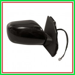 Electric-Black-Convex-Chrome Right Rearview mirror TOYOTA Corolla-(Year 2004-2007)