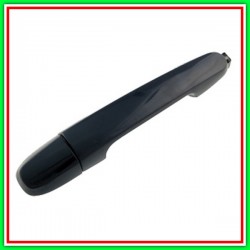 Rear Outer Handle Right-Left Black-Smooth-Without Hole NOTTOLINO TOYOTA Corolla-(Year 2004-2007)