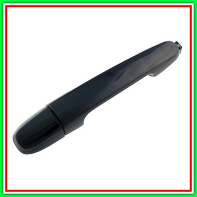 Rear Outer Handle Right-Left Black-Smooth-Without Hole NOTTOLINO TOYOTA Corolla-(Year 2004-2007)