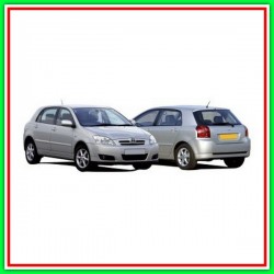 Rear Outer Handle Right-Left Black-Smooth-Without Hole NOTTOLINO TOYOTA Corolla-(Year 2004-2007)
