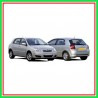 Rear Outer Handle Right-Left Black-Smooth-Without Hole NOTTOLINO TOYOTA Corolla-(Year 2004-2007)