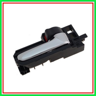 Front-Rear Right Handle-With Chrome Lever-Black-Mostrina-Black Closure button TOYOTA Corolla-(2004-2007)