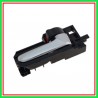 Front-Rear Right Handle-With Chrome Lever-Black-Mostrina-Black Closure button TOYOTA Corolla-(2004-2007)