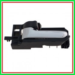 Front-Rear Left Handle-With Chrome Lever-Black Closure Button-Black TOYOTA Corolla-(2004-2007)