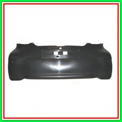 Paraurti Black-Smooth Rear To Primerizzare TOYOTA Aygo-(Year 2005-2008)