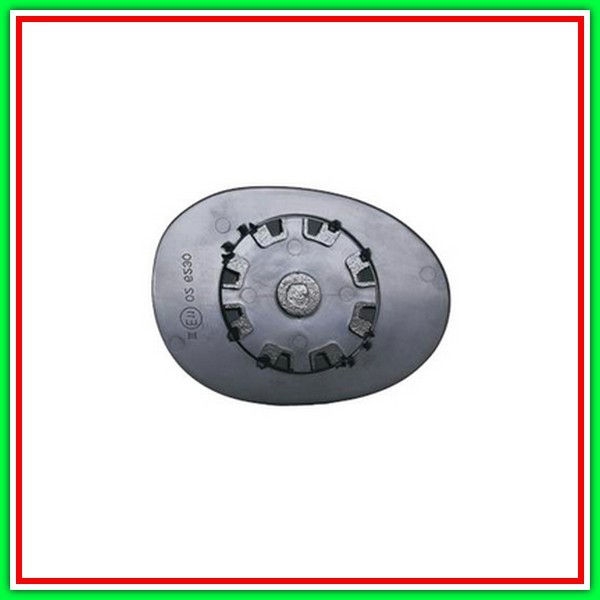 Convessa Chromed Left Mirror Plate TOYOTA Aygo-(Year 2005-2008)