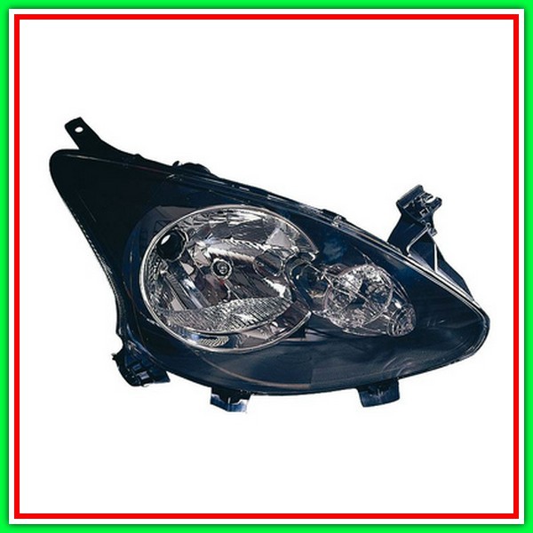 Proiettore Destro H4 Elettrico Senza Motore-Versione Valeo Toyota Aygo-(Anno 2012-2014)