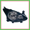 Proiettore Destro H4 Elettrico Senza Motore-Versione Valeo Toyota Aygo-(Anno 2012-2014)