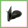Retrovisore Sinistro A Cavi-Nero-Convesso-Cromato Toyota Aygo-(Anno 2012-2014)