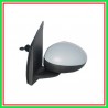 Retrovisore Sinistro A Cavi Con Primer-Convesso-Cromato Toyota Aygo-(Anno 2012-2014)