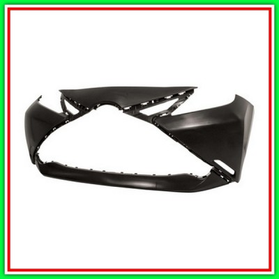 Paraurti Front Front Black-Smooth To Primerizzare Central Bracket Suit TOYOTA Aygo-(Year 2014-2018)