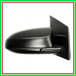 Right Cable-Black-Convex-Chrome Rearview mirror TOYOTA Aygo-(Year 2014-2018)