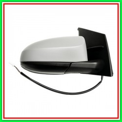 Electric-Thermal Right Rearview Mirror With Primer-Convex-Chrome TOYOTA Aygo-(Year 2014-2018)