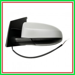 Electrical-Thermal Left Rearview Mirror With Primer-Convex-Chrome TOYOTA Aygo-(Year 2014-2018)
