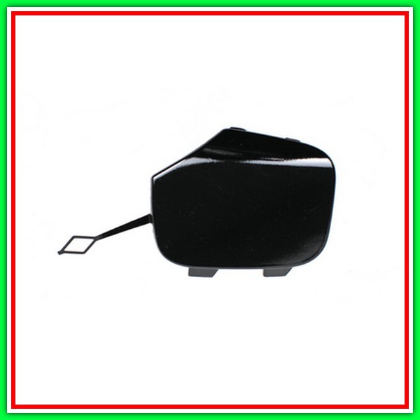 Tappo Coprigancio Traino Anteriore-Nero Lucido Toyota-Aygo-Mod. 06/18 -