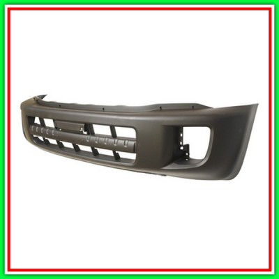 Paraurti Anteriore Con Primer-Con Sede Fendi-Senza Fori Parafanghini Toyota Rav 4-(Anno 2000-2003)