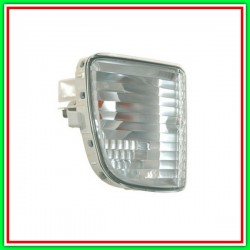 Fanale Paraurti Front Right White-Con Lamp-(No Fendi)-Homologation Sae TOYOTA Rav 4-(Year 2000-2003)