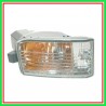 Fanale Destro Bianco-Paraurti Anteriore-Con Fendi-Omologazione Sae Toyota Rav 4-(Anno 2000-2003)