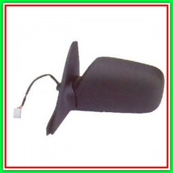 Electric Left Rearview Mirror With Primer-Chrome-Convex TOYOTA Rav 4-(Year 2000-2003)
