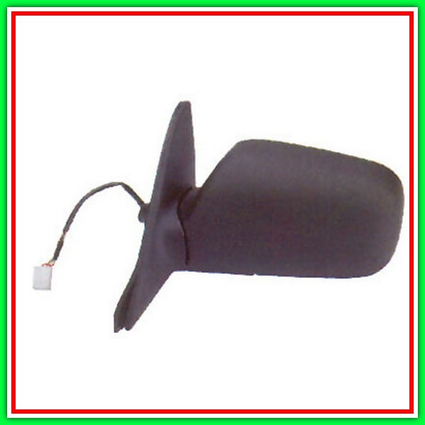 Retrovisore Sinistro Elettrico Con Primer-Chiudibile-Cromato-Convesso Toyota Rav 4-(Anno 2000-2003)
