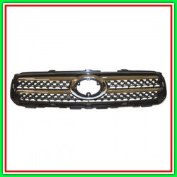 Griglia Radiatore Nera Con Modanatura Cromata Toyota Rav 4-(Anno 2006-2009)