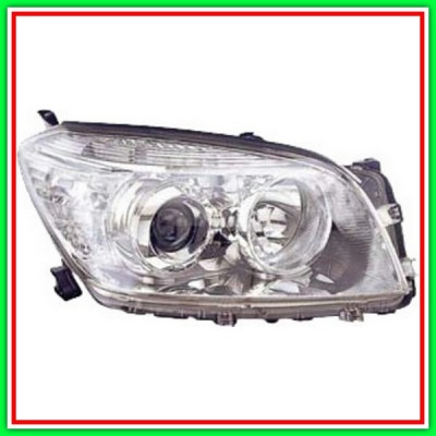 Proiettore Destro Mod H11-Hb3 Elettrico-Cromato-Senza Motore Toyota Rav 4-(Anno 2006-2009)
