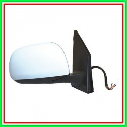 Retrovisore Destro Elettrico-Termico Con Primer-Chiudibile-Convesso-Cromato Toyota Rav 4-(Anno 2006-2009)
