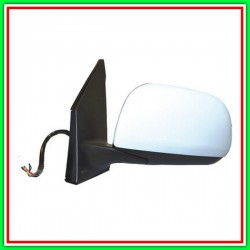 Retrovisore Sinistro Elettrico-Termico Con Primer-Chiudibile-Convesso-Cromato Toyota Rav 4-(Anno 2006-2009)