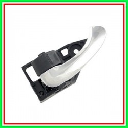 Maniglia Interna Anteriore-Posteriore Sinistra-Con Leva Cromata-Pulsante Chiusura Nero-Mostrina Nera Toyota Rav 4-(2006-2009)